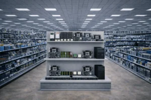 Enterprise Hardware Solution Hardware on Shelf Full