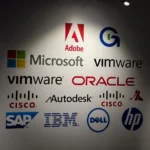 IT Companies logo on board